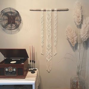 Large macrame wall hanging